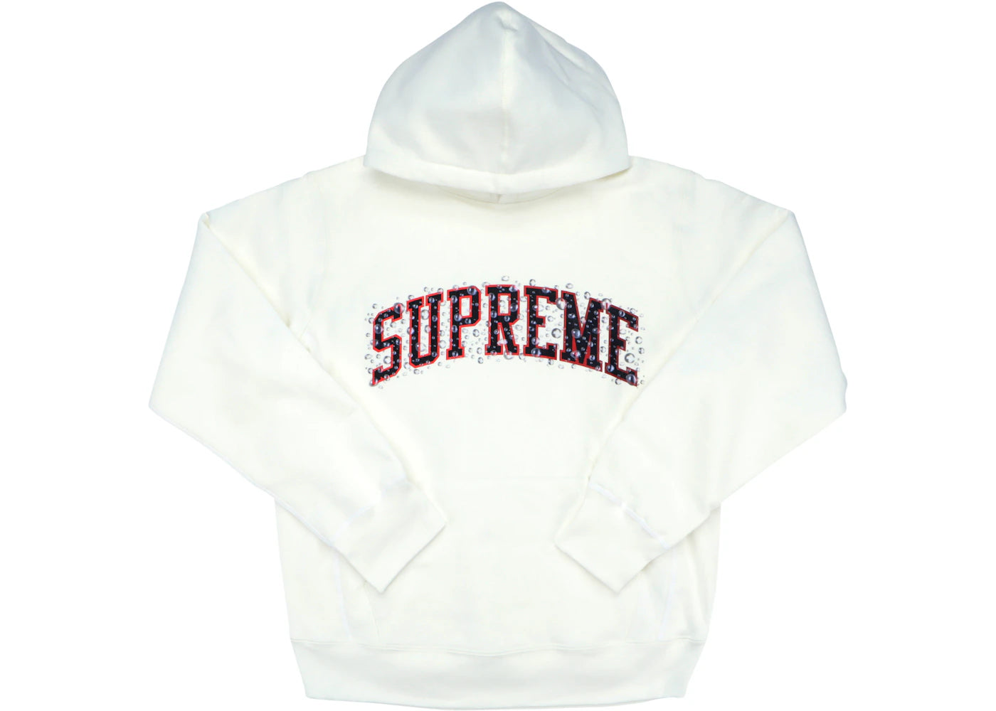 Supreme Water Arc Hooded Sweatshirt White