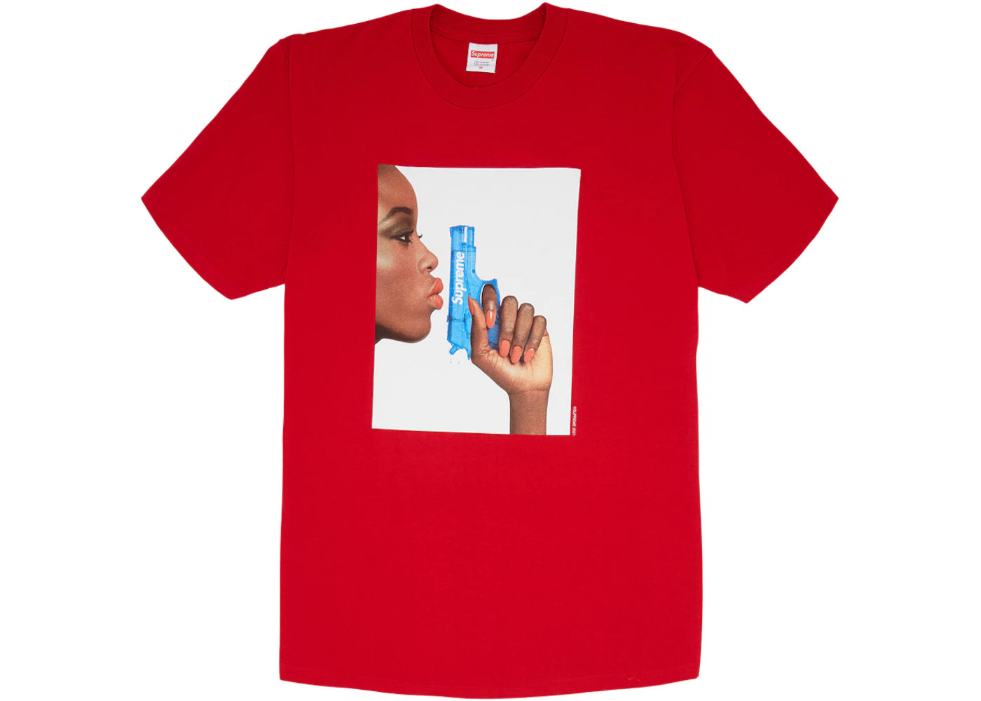Supreme Water Pistol Tee Red