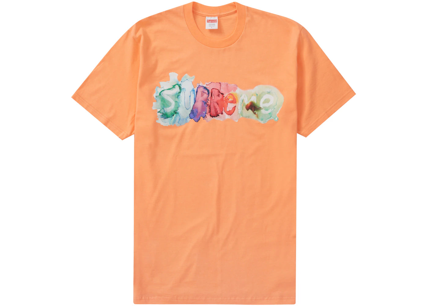 Supreme Watercolor Tee Peach