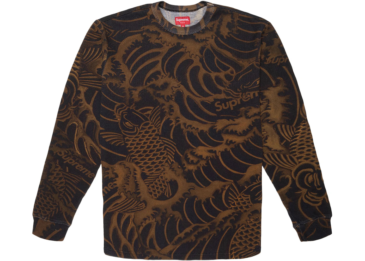 Supreme Waves L/S Top Black