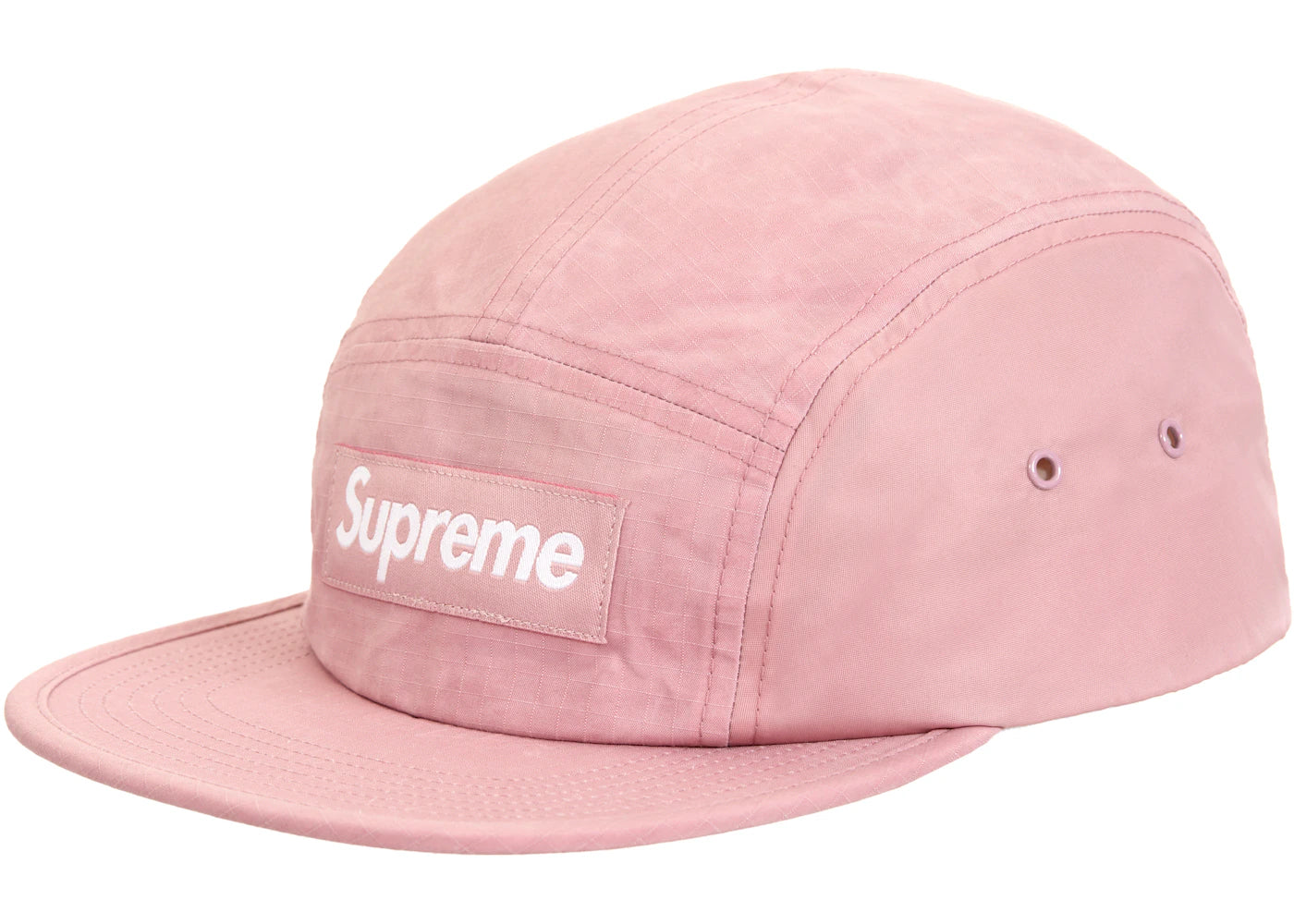 Supreme Waxed Ripstop Camp Cap Light Pink