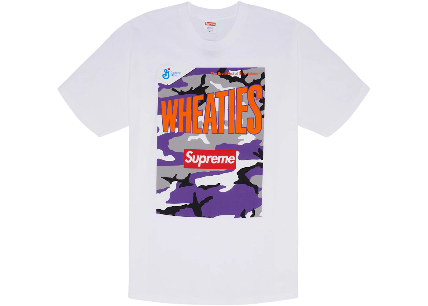 Supreme Wheaties Tee White