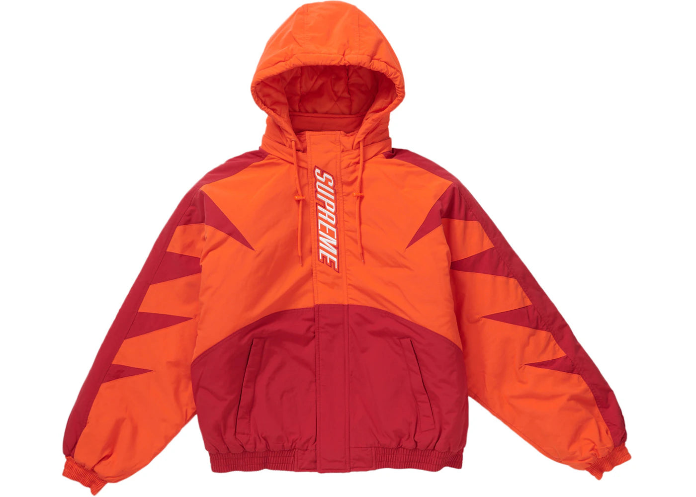 Supreme Wildcat Sideline Puffer Jacket Orange