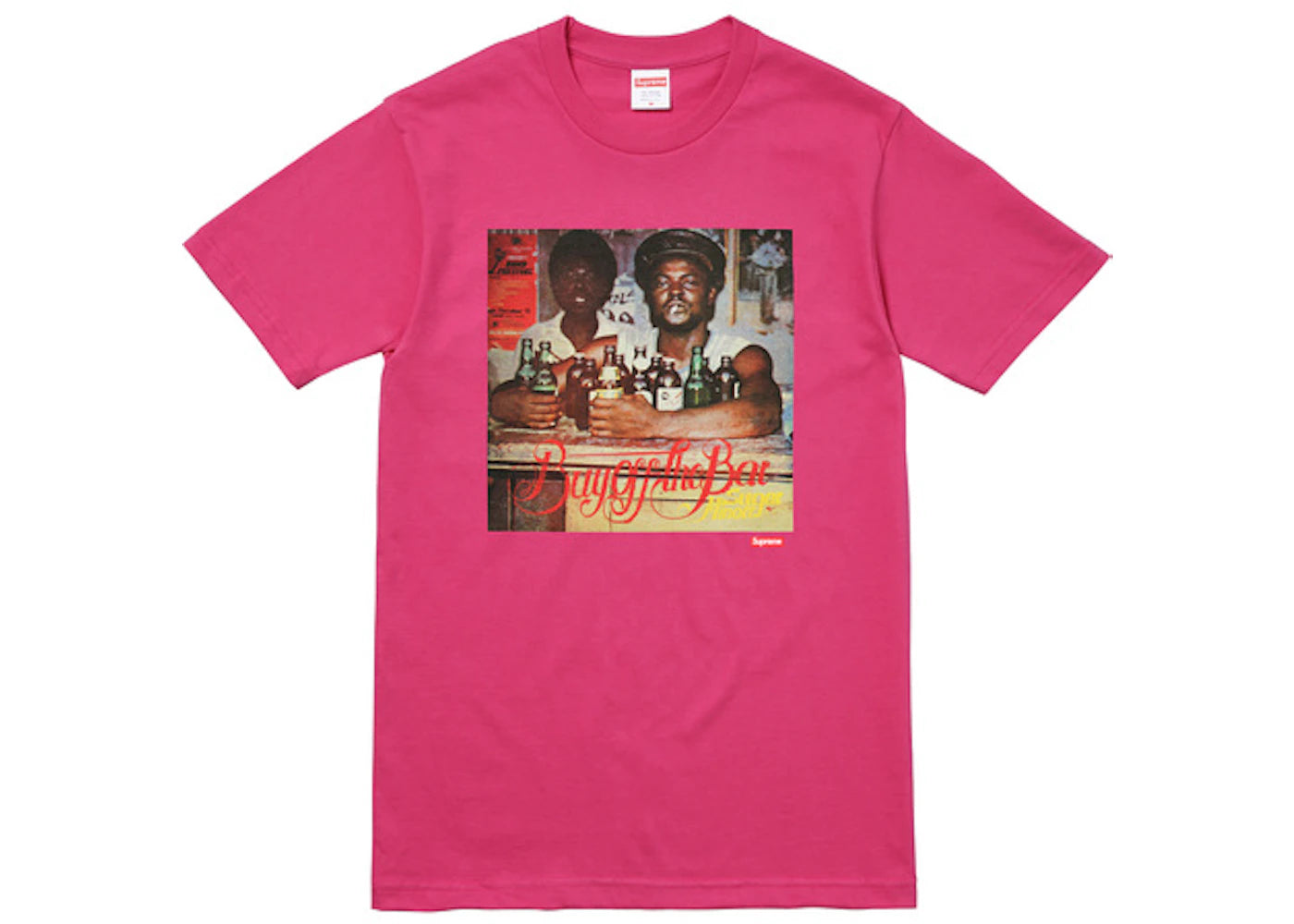 Supreme Wilfred Limonius Buy Off the Bar Tee Dark Pink