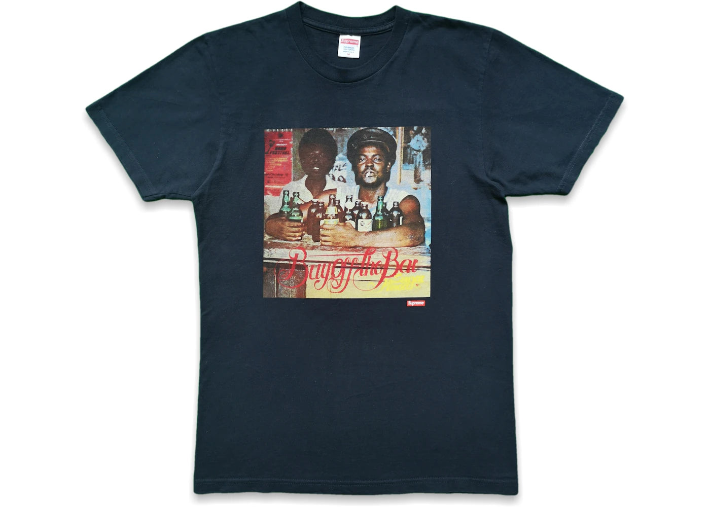 Supreme Wilfred Limonius Buy Off the Bar Tee Navy