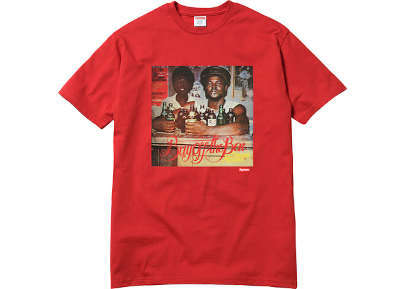 Supreme Wilfred Limonius Buy Off The Bar Tee Red