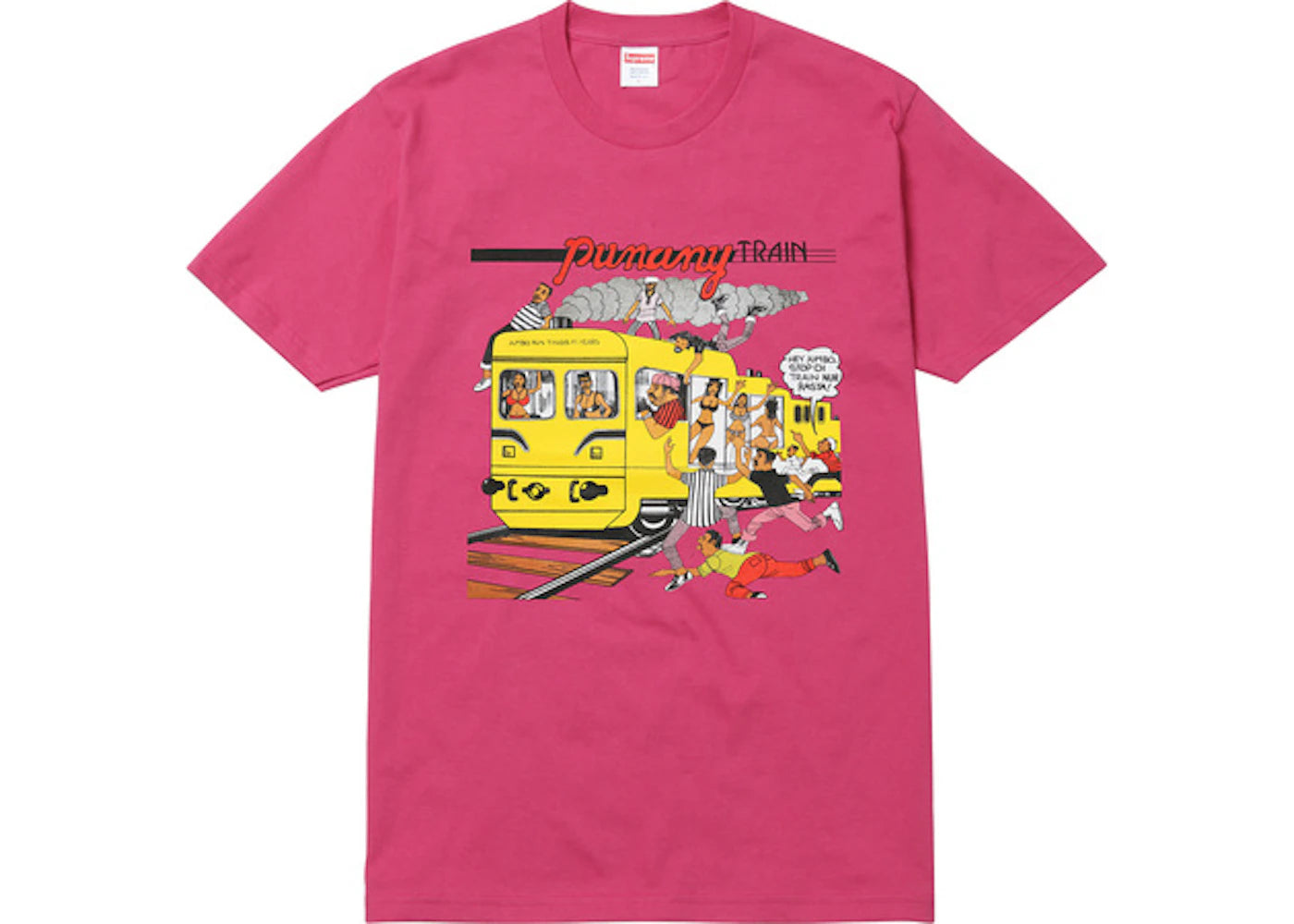 Supreme Wilfred Limonius Punany Train Tee Dark Pink