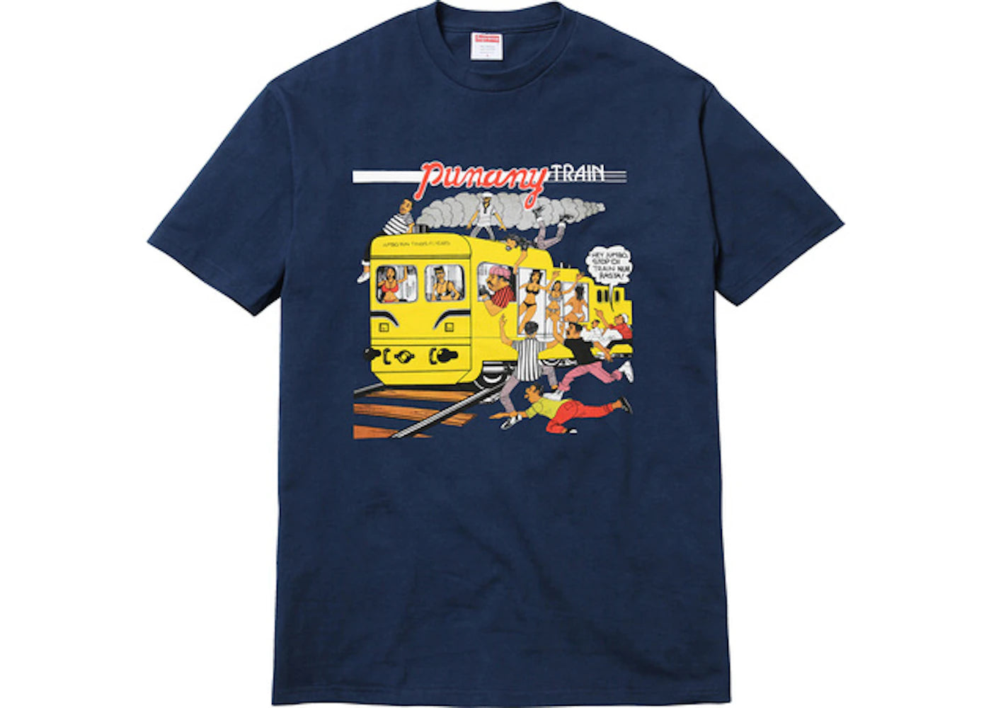 Supreme Wilfred Limonius Punany Train Tee Navy