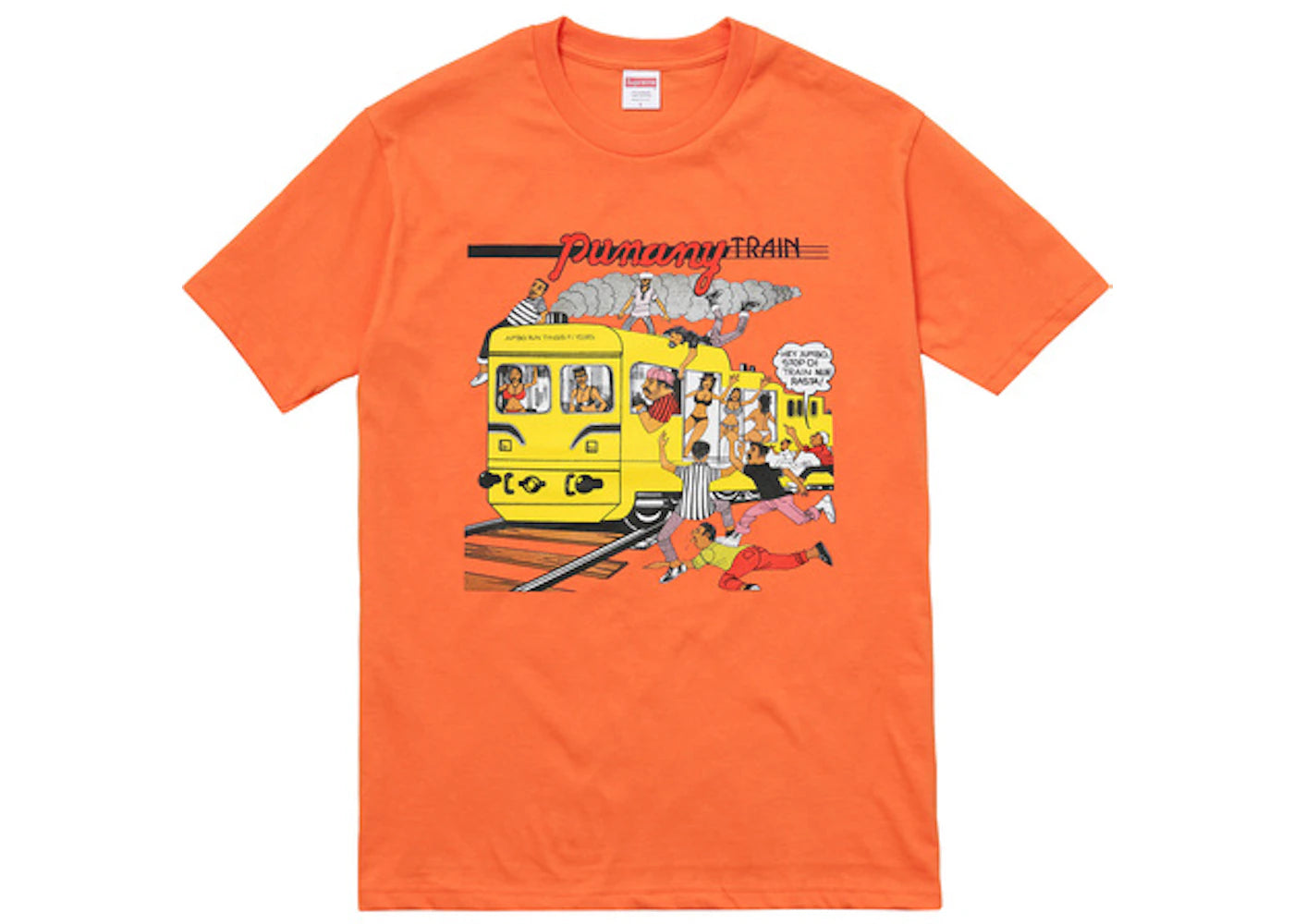 Supreme Wilfred Limonius Punany Train Tee Orange