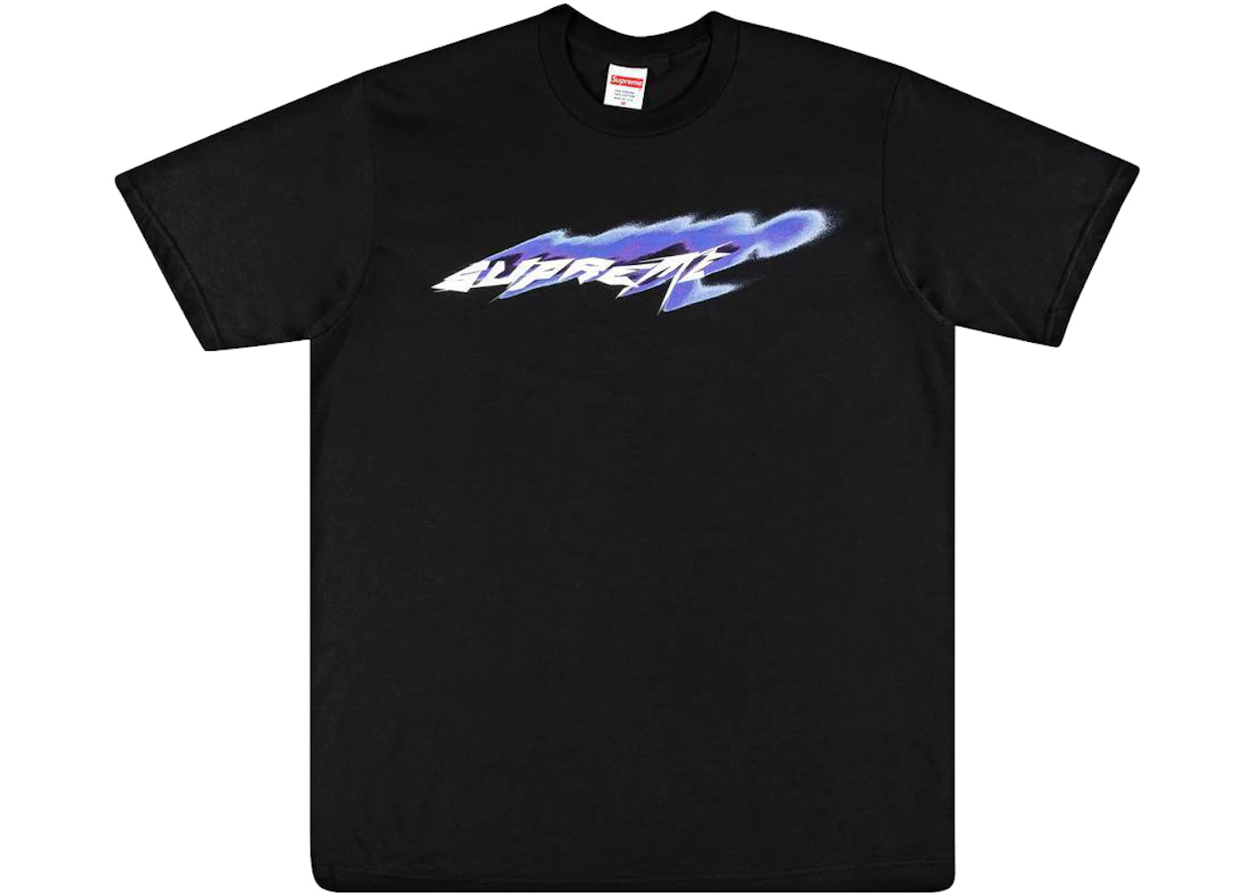 Supreme Wind Tee Black/Purple