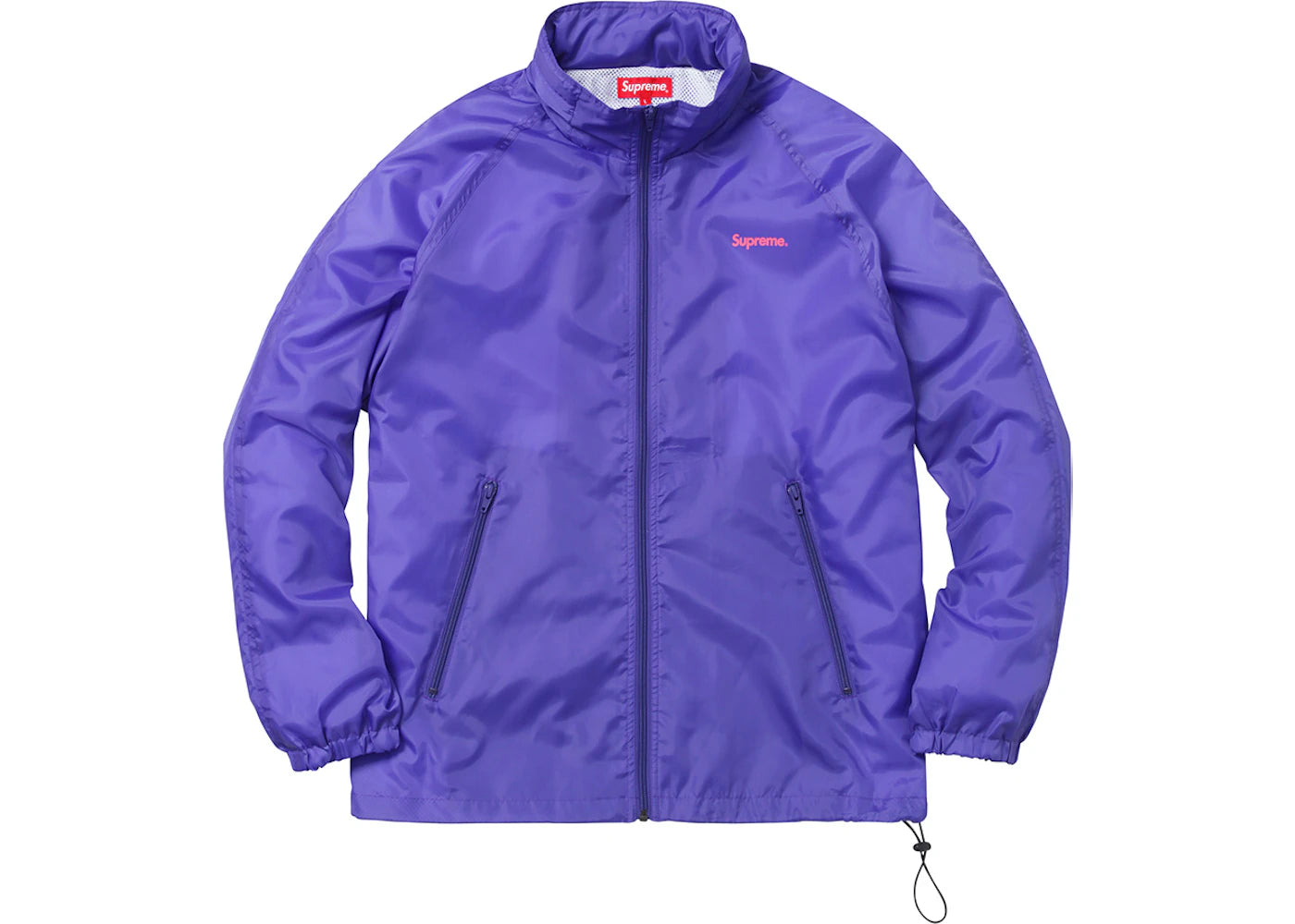 Supreme Windbreaker Warm Up Jacket Purple