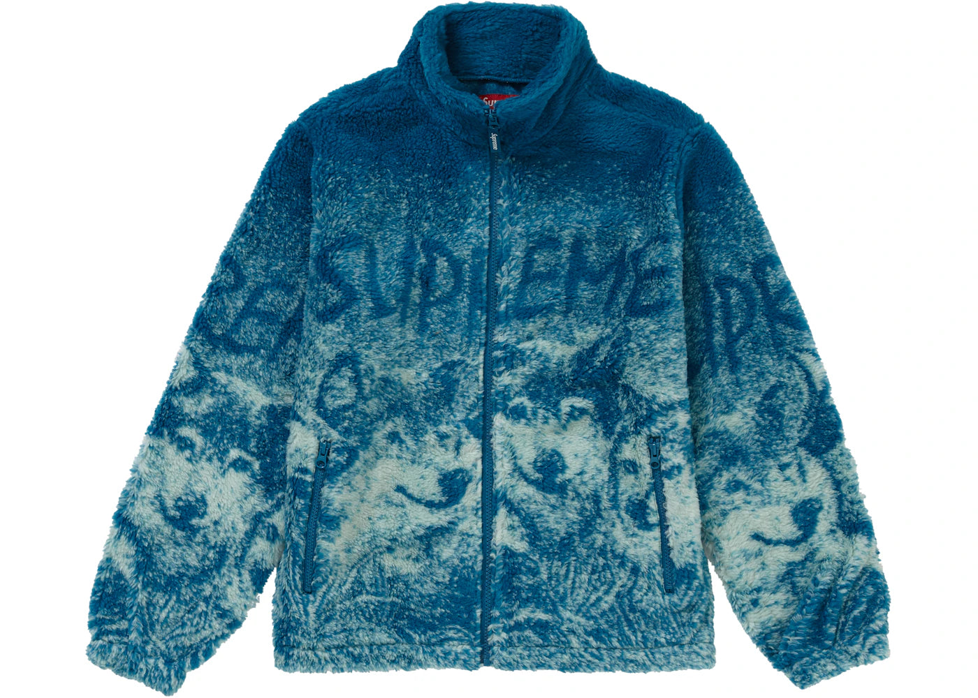 Supreme Wolf Fleece Jacket Dark Teal