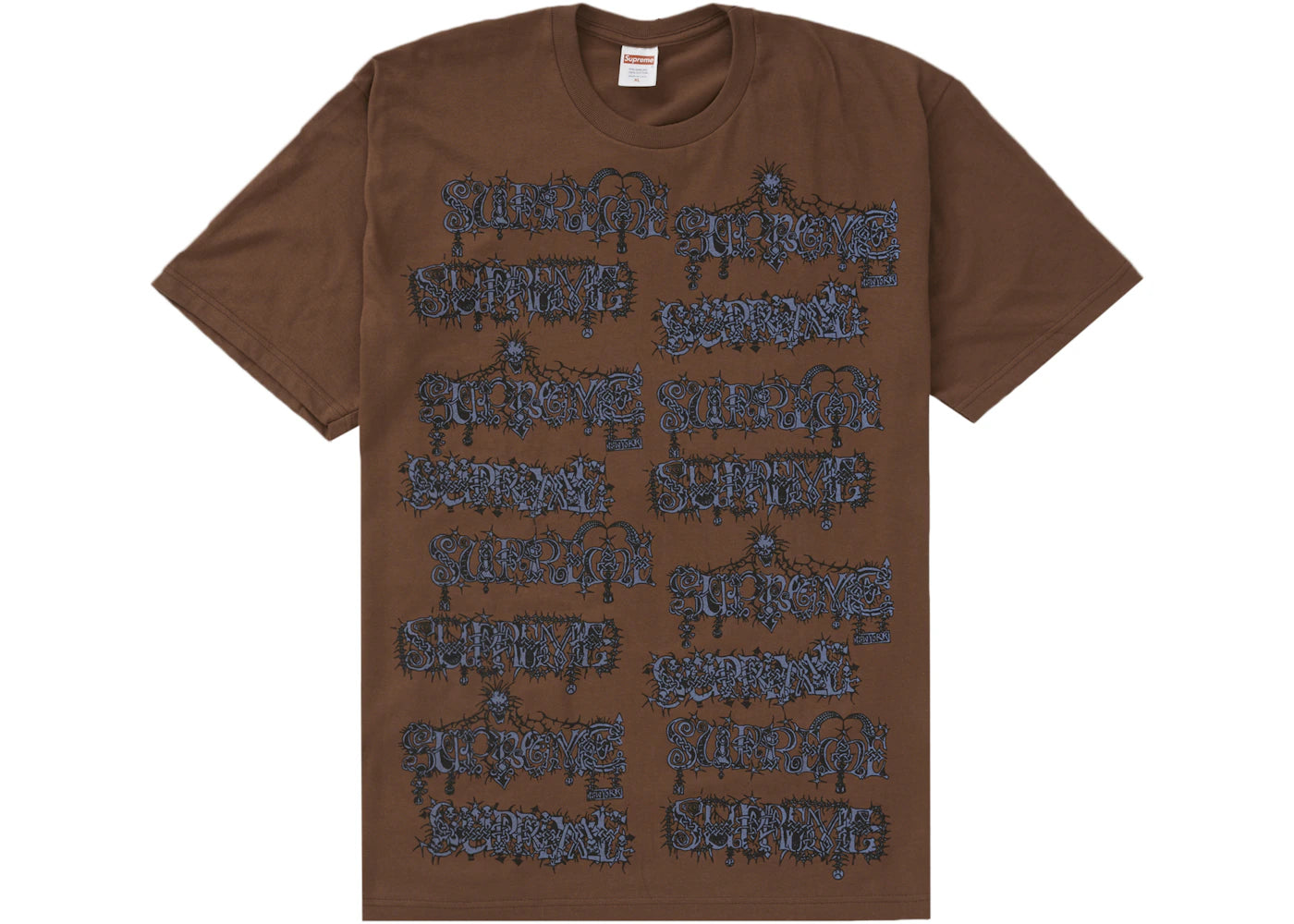 Supreme Wombat Tee Brown