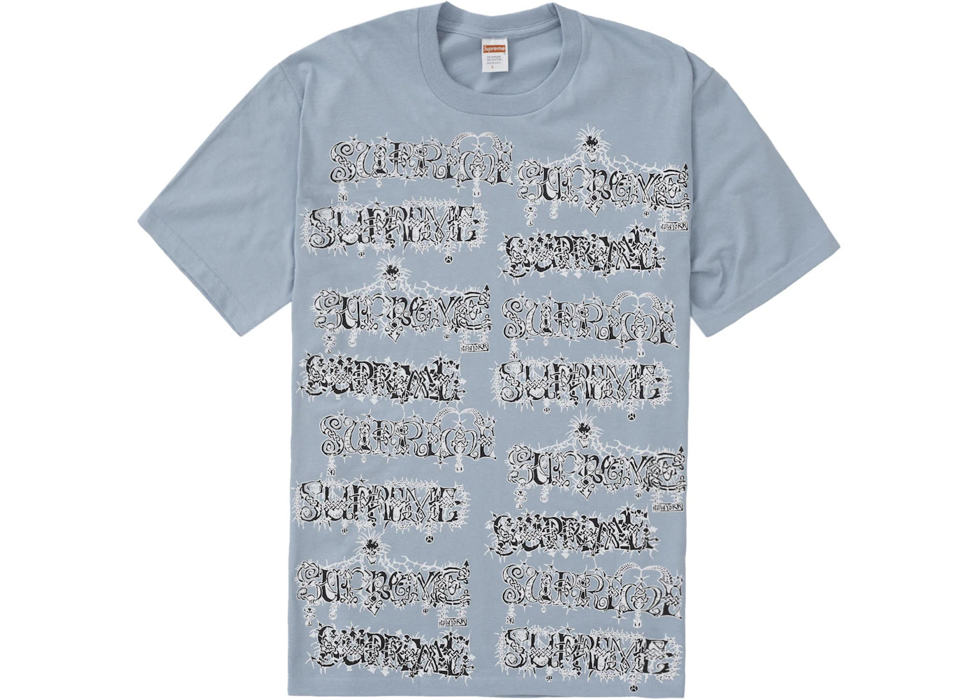 Supreme Wombat Tee Dusty Blue