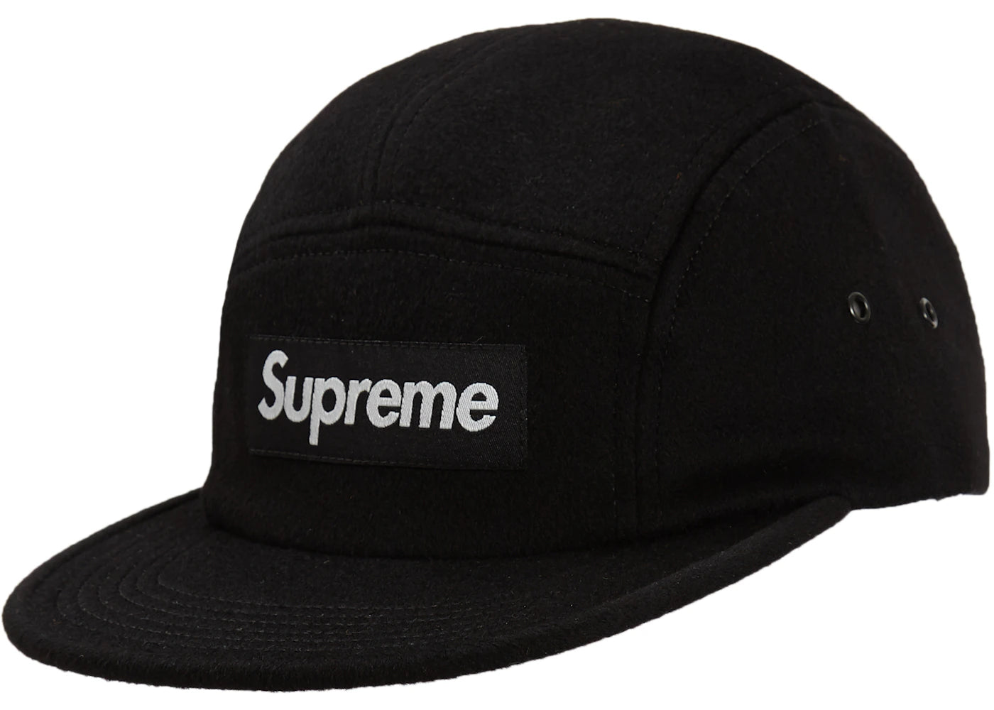 Supreme Wool Camp Cap (FW18) Black