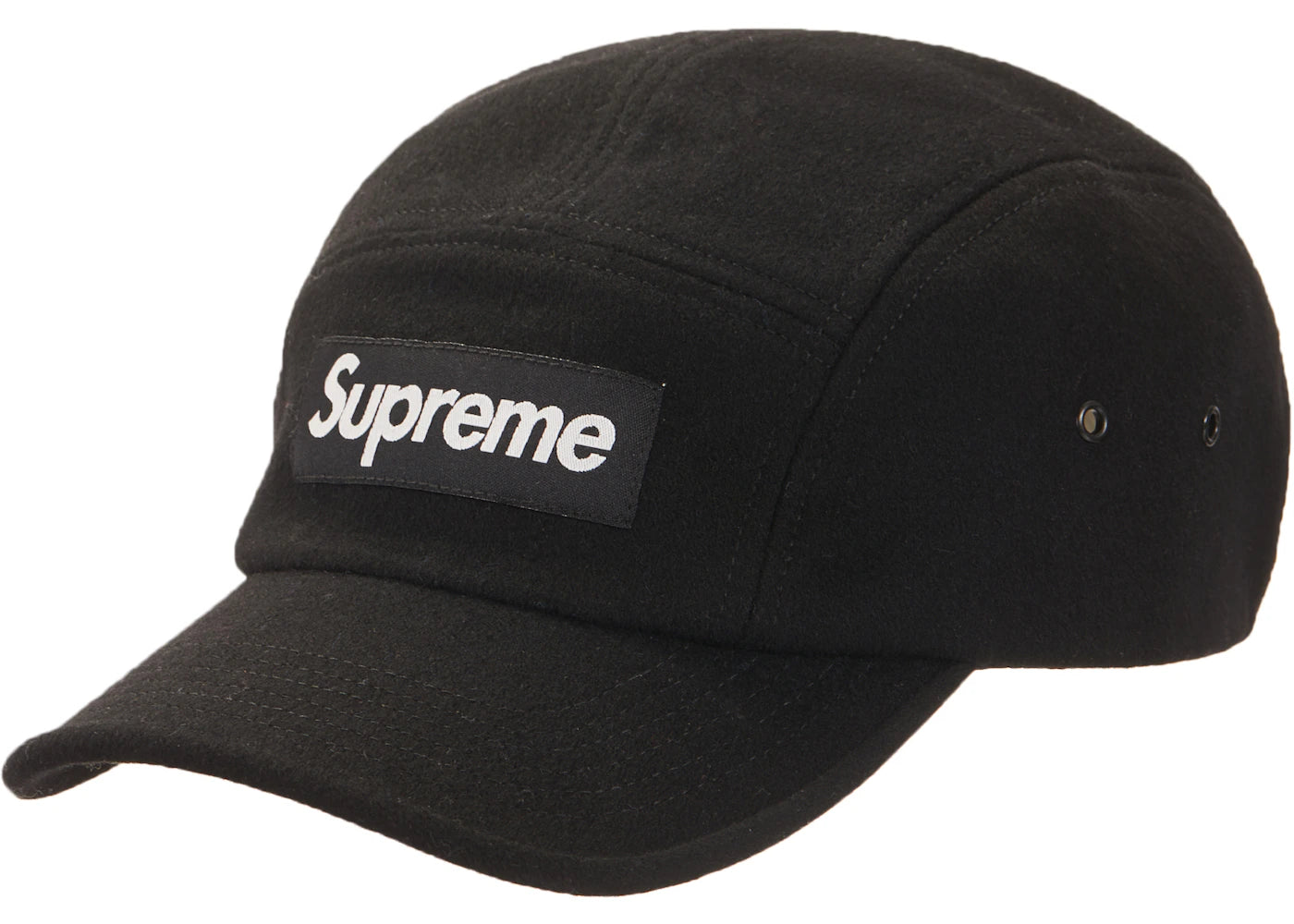Supreme Wool Camp Cap (FW21) Black