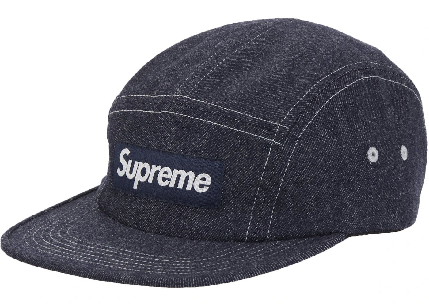 Supreme Wool Camp Cap (FW24) Denim
