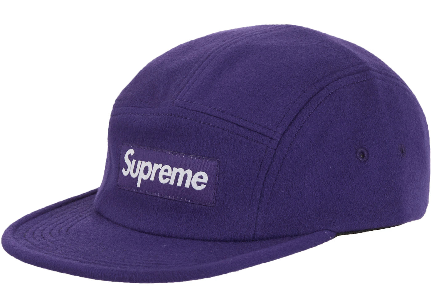 Supreme Wool Camp Cap (FW24) Purple