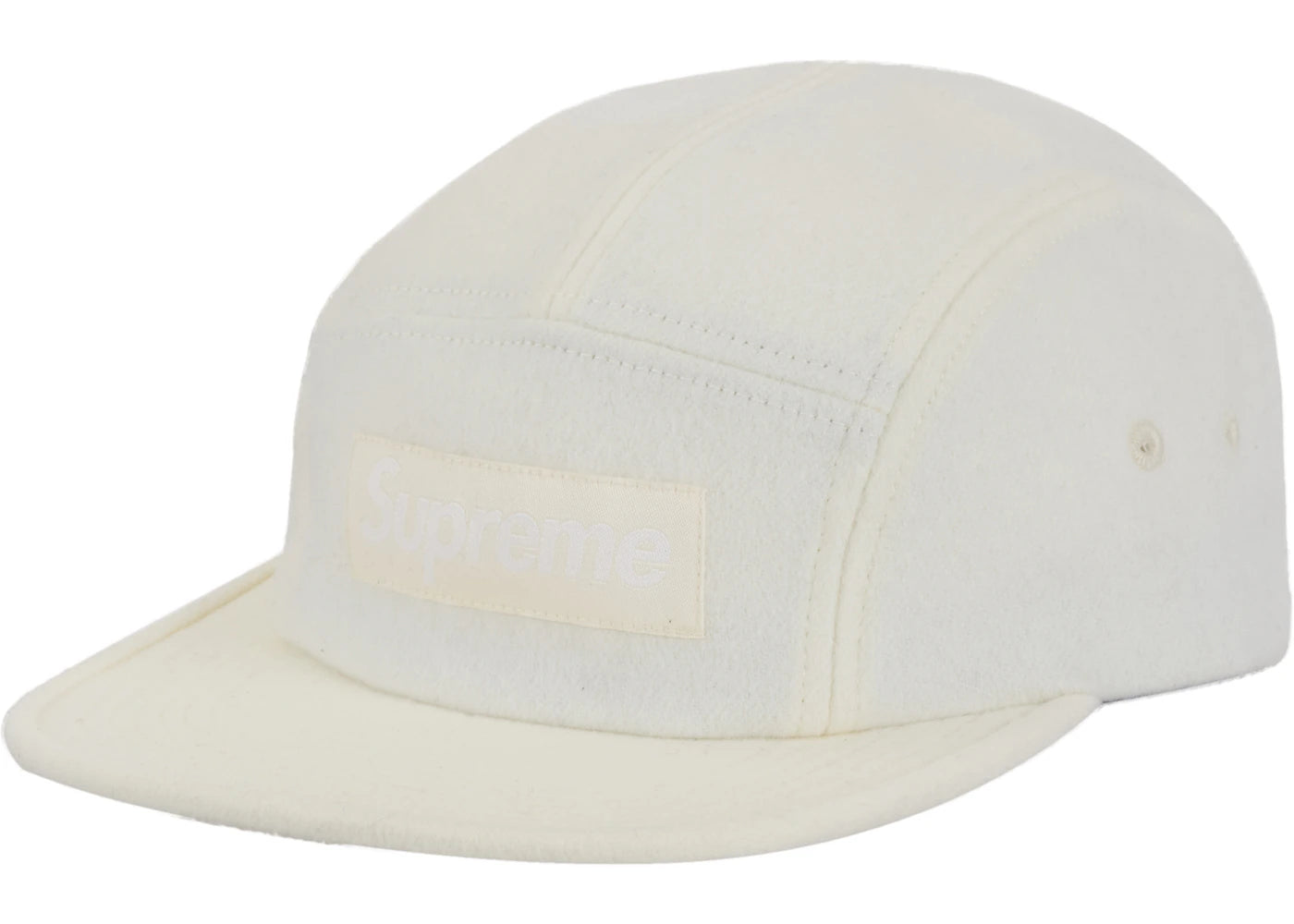 Supreme Wool Camp Cap (FW24) White