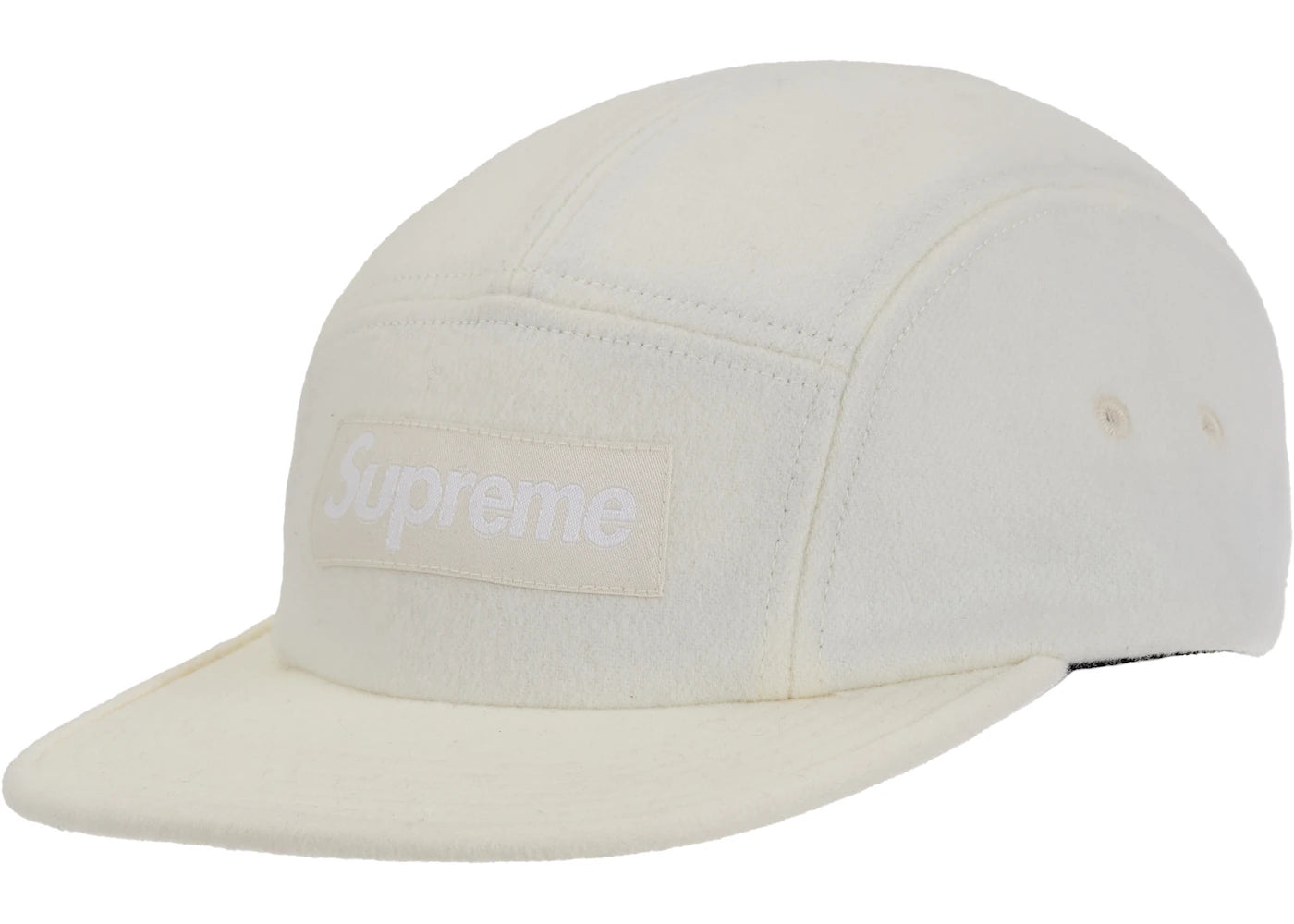 Supreme Wool Camp Cap (FW25) White