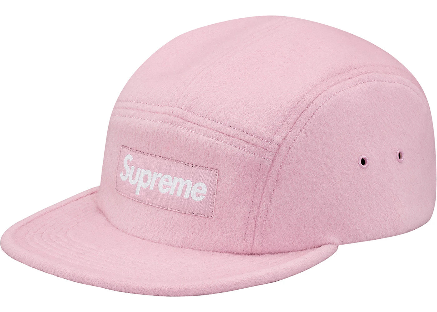 Supreme Wool Camp Cap Pink