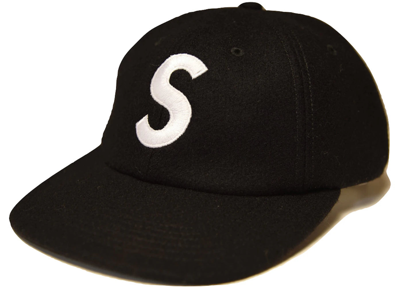 Supreme Wool S Logo Hat (FW15) Black