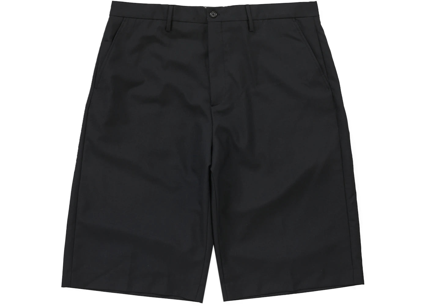 Supreme Wool Trouser Short Black