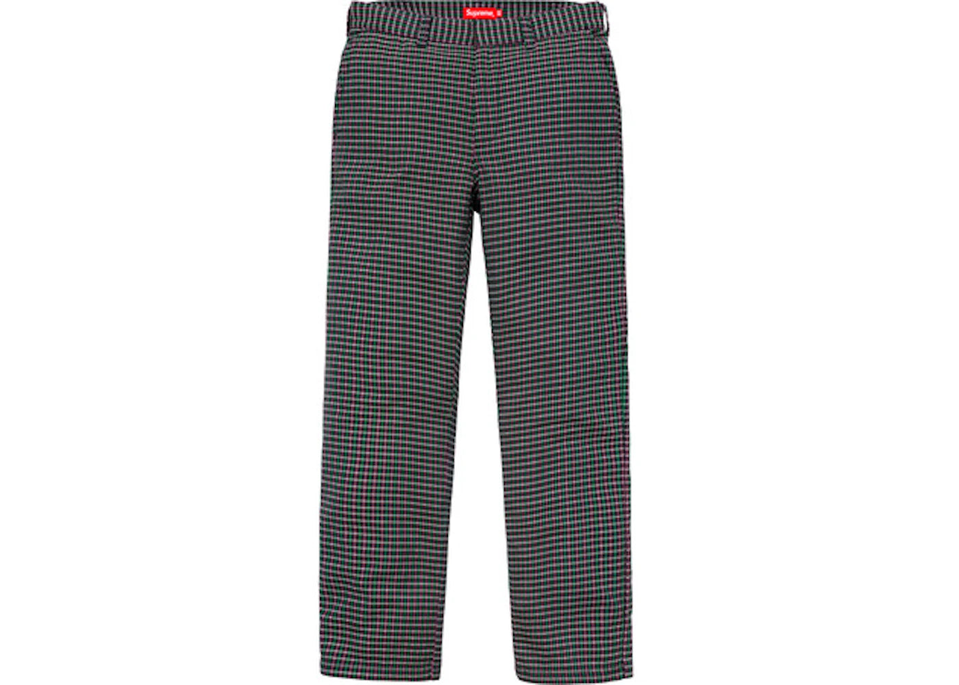 Supreme Work Pant (SS18) Purple Plaid