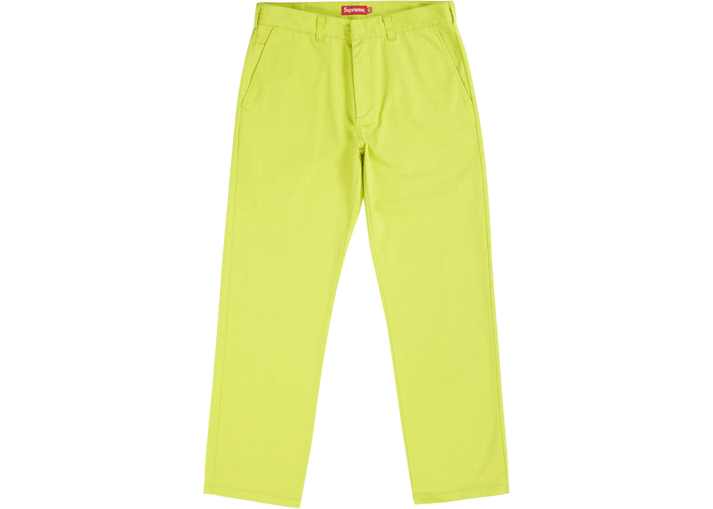 Supreme Work Pant (SS19) Hi Vis Yellow