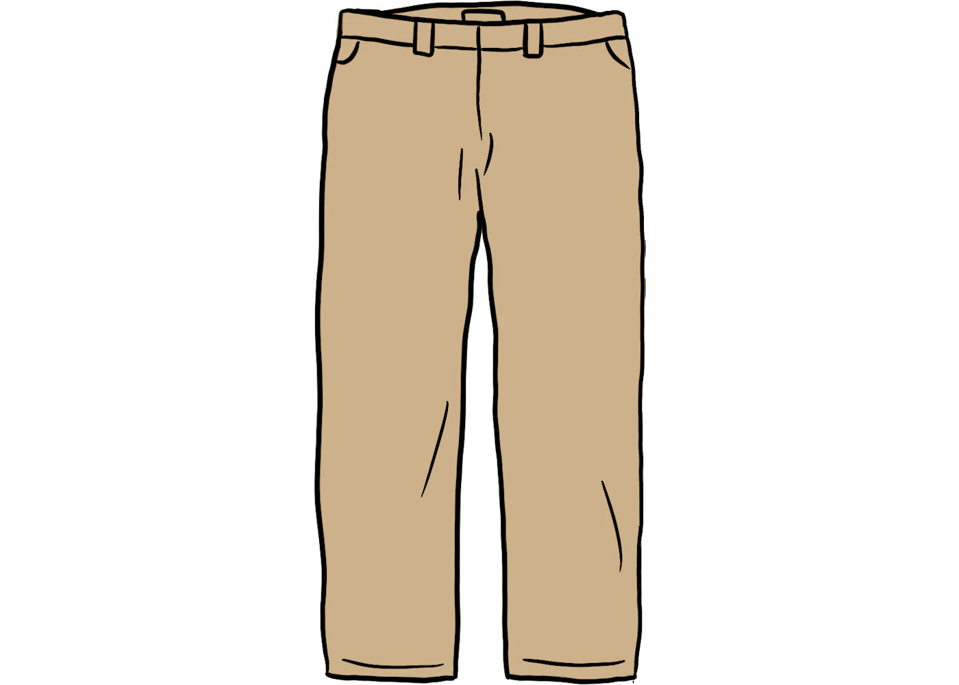 Supreme Work Pant (SS21) Khaki