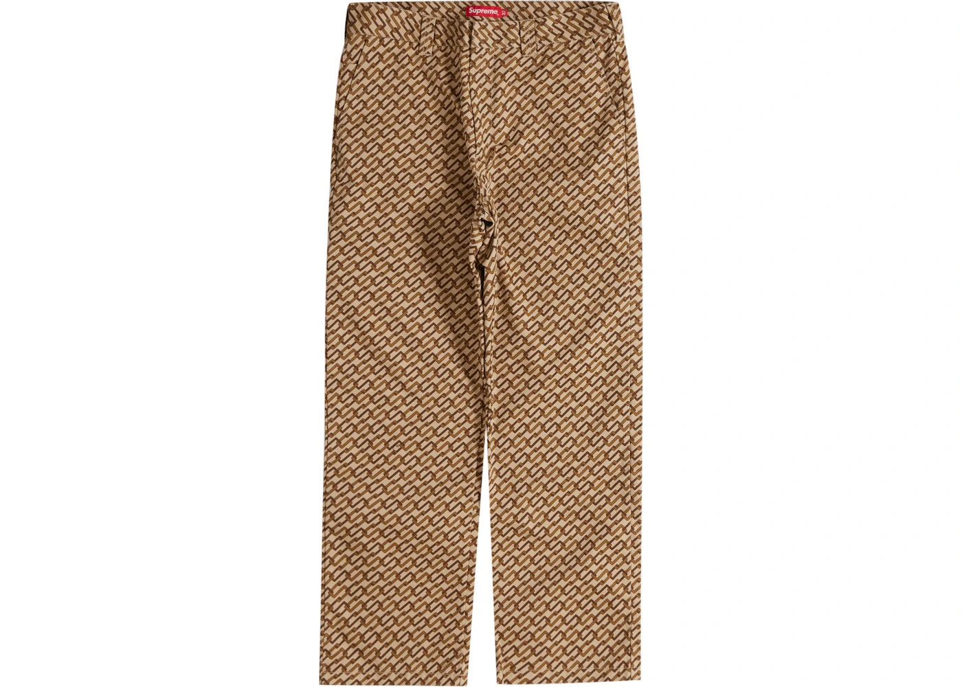 Supreme Work Pant Pant (SS22) Khaki Monogram