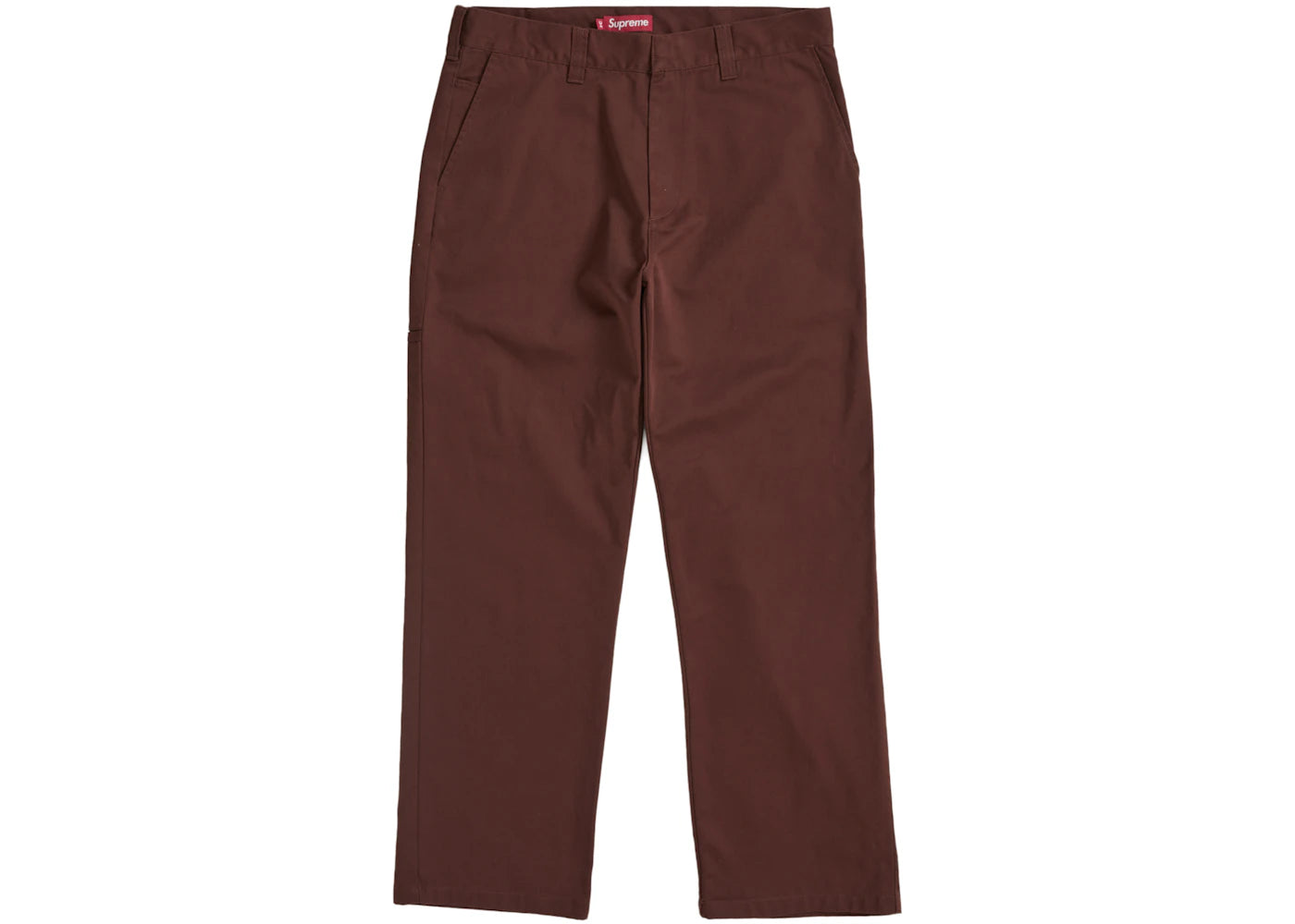 Supreme Work Pant (SS25) Mahogany