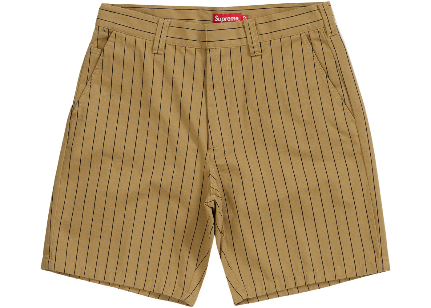 Supreme Work Short Brown Stripe