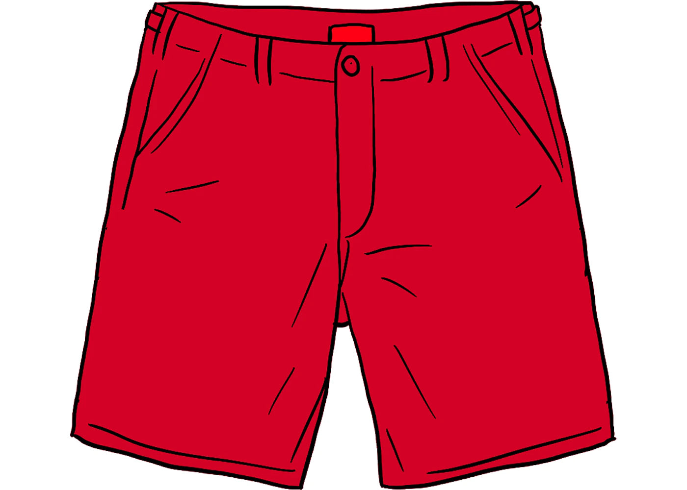 Supreme Work Short (SS20) Red