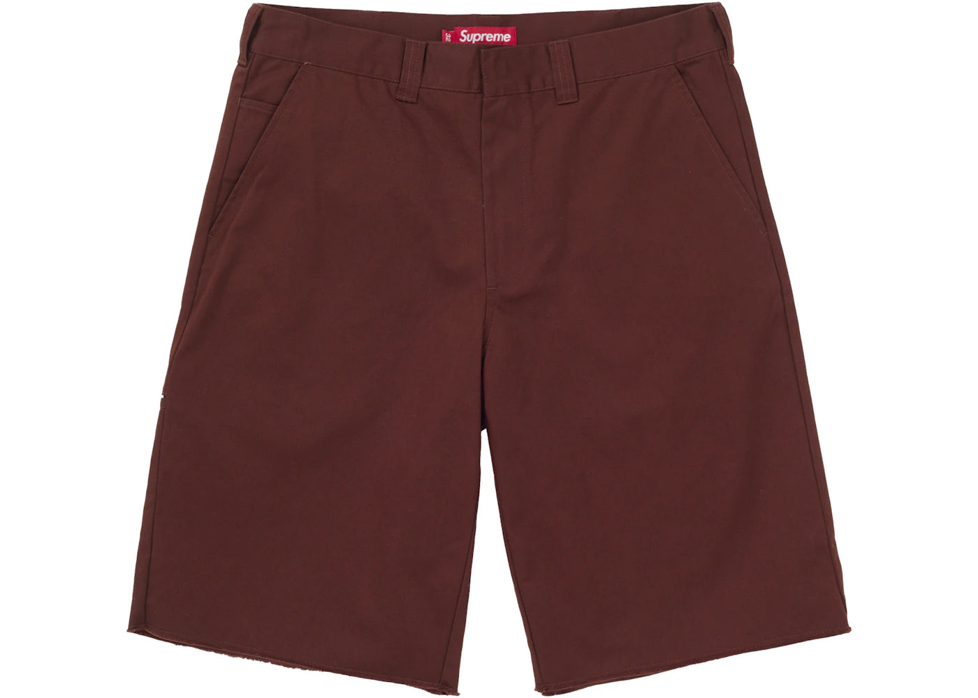 Supreme Work Short (SS25) Dark Red