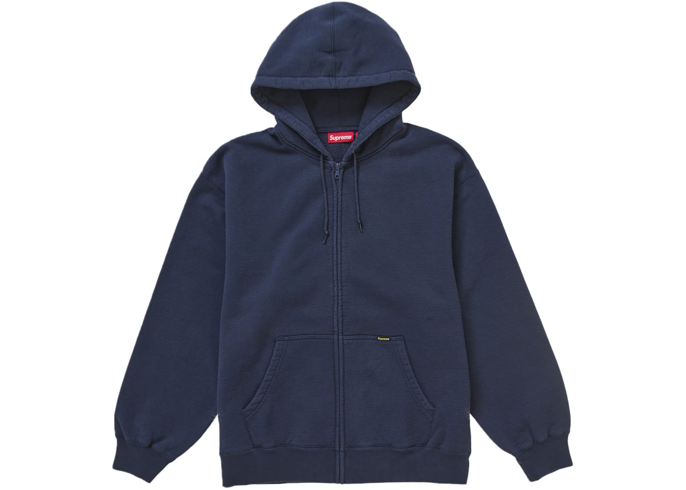 Supreme Work Zip Up Hooded Sweatshirt Navy