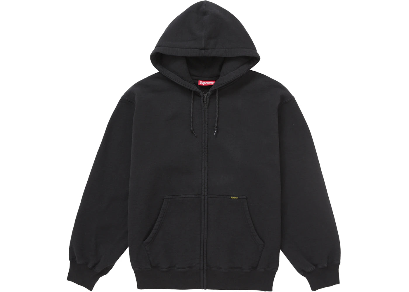 Supreme Work Zip Up Hooded Sweatshirt (SS25) Black