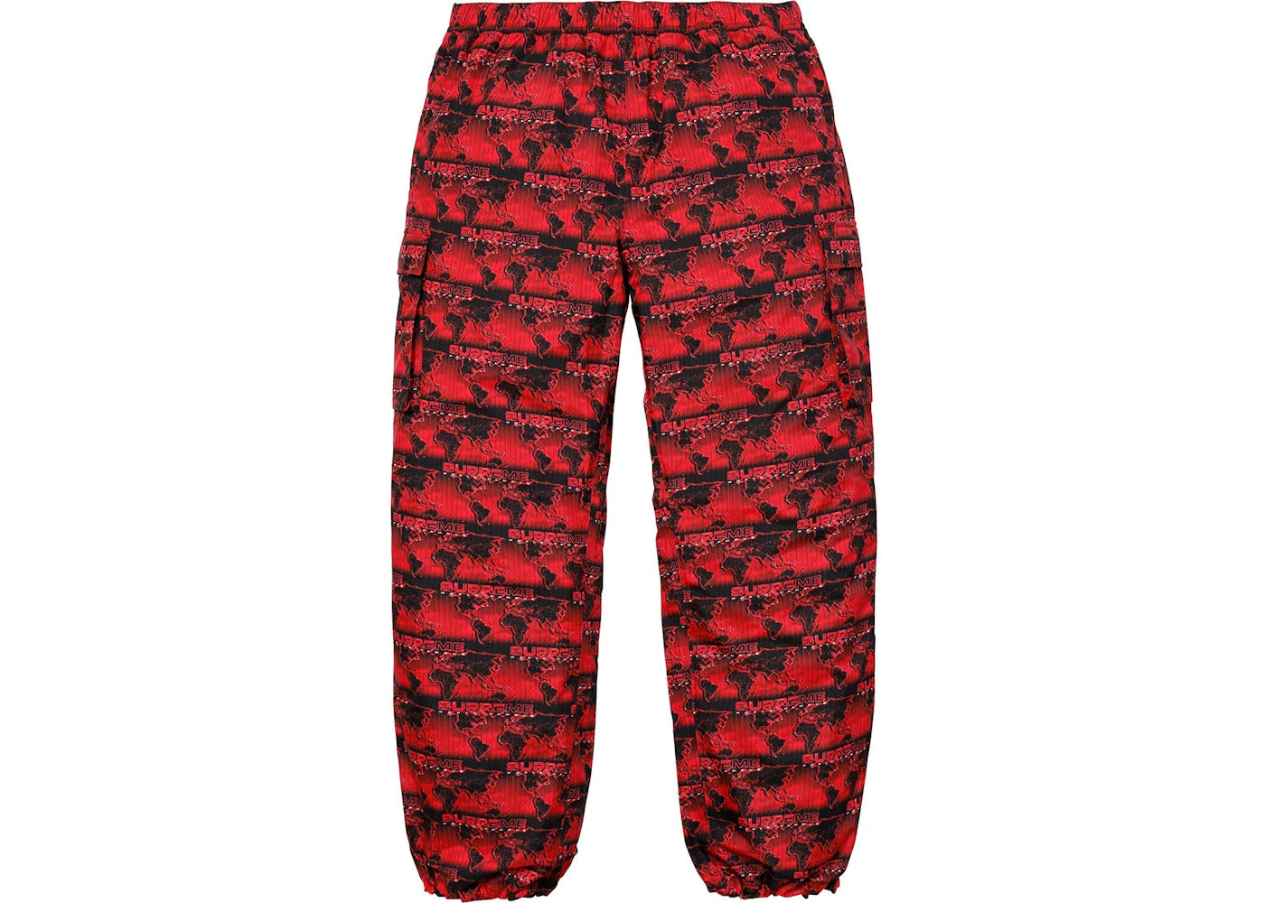 Supreme World Famous Taped Seam Cargo Pant Red