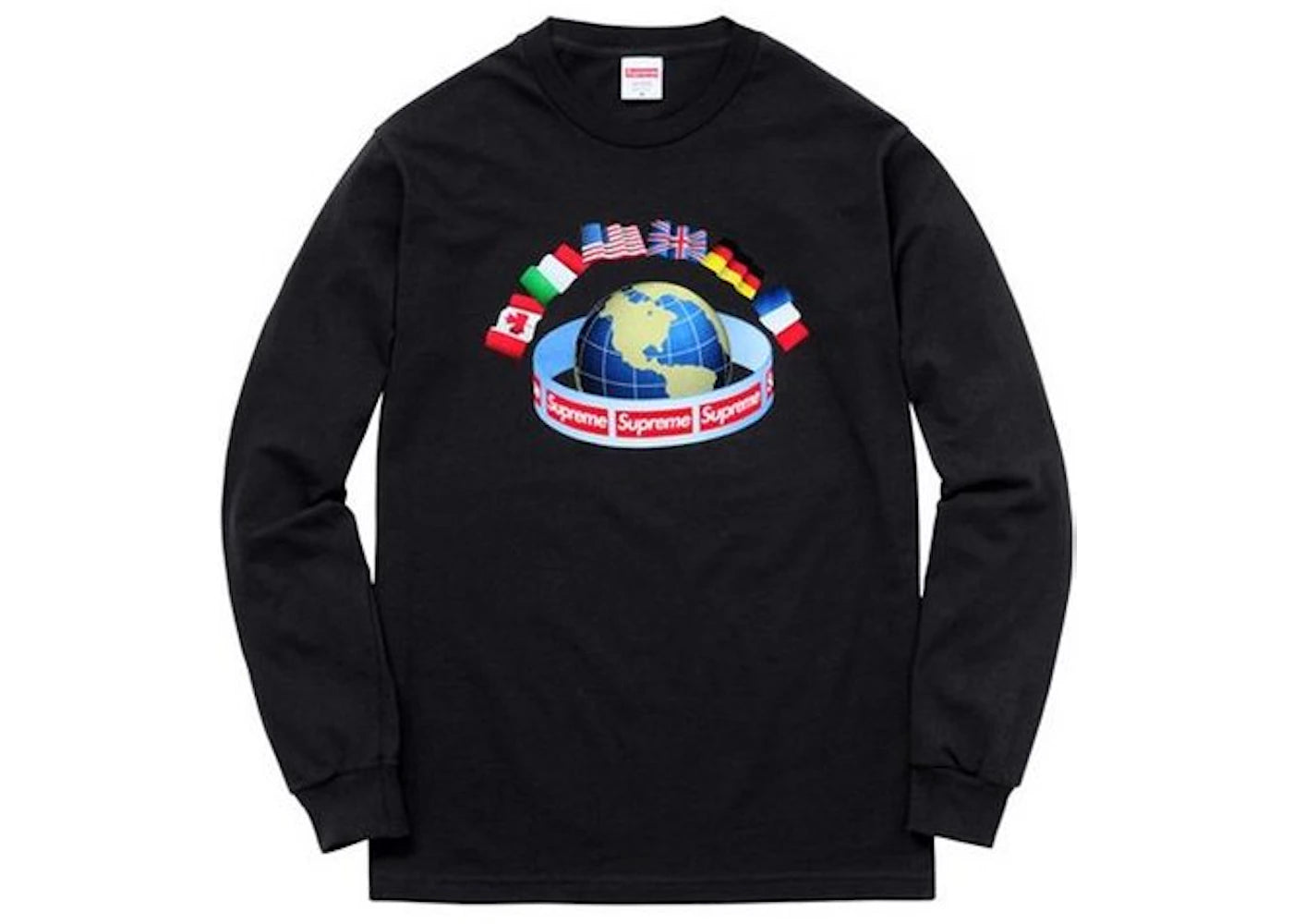 Supreme Worldwide Tee Black