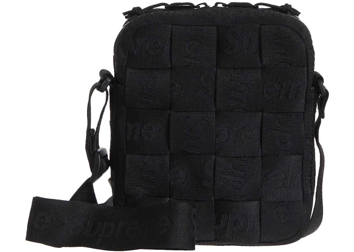 Supreme Woven Shoulder Bag Black