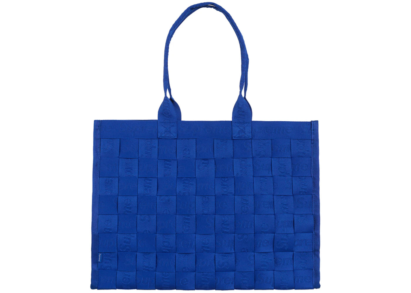 Supreme Woven Tote Royal