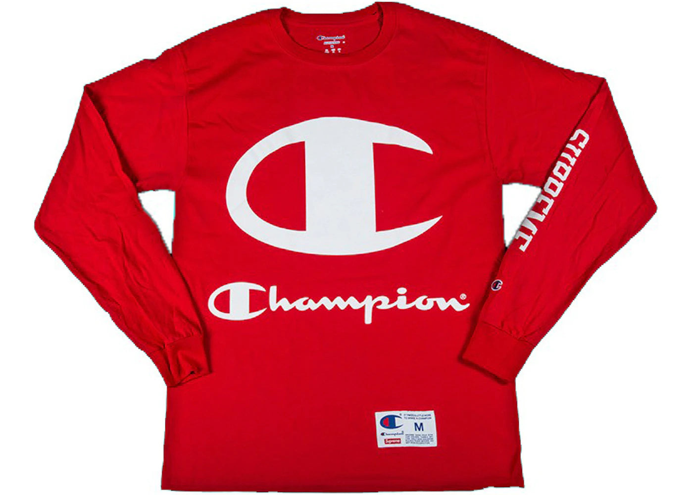 Supreme X Champion LS Tee Red