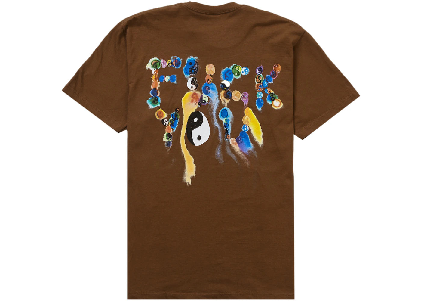 Supreme Yin Yang Tee Brown
