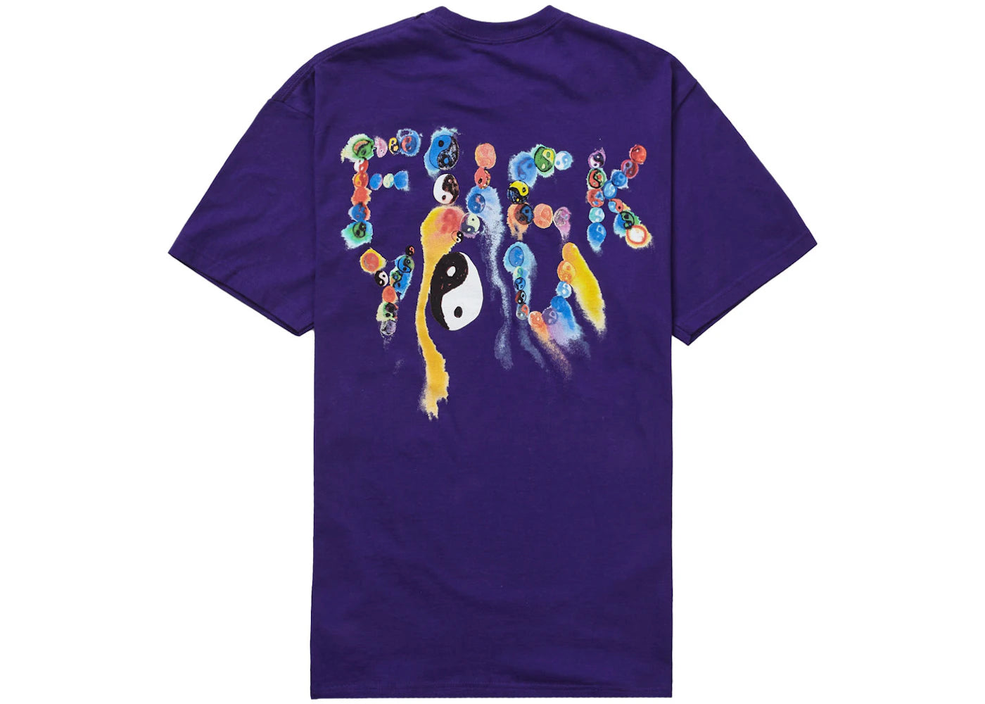 Supreme Yin Yang Tee Purple