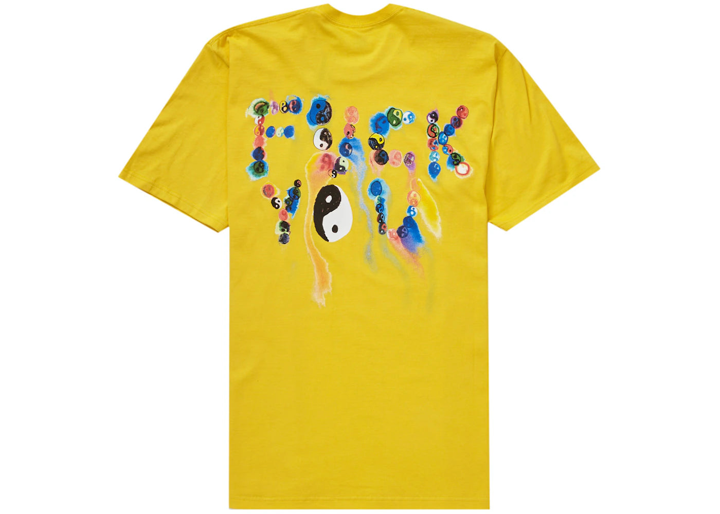 Supreme Yin Yang Tee Yellow