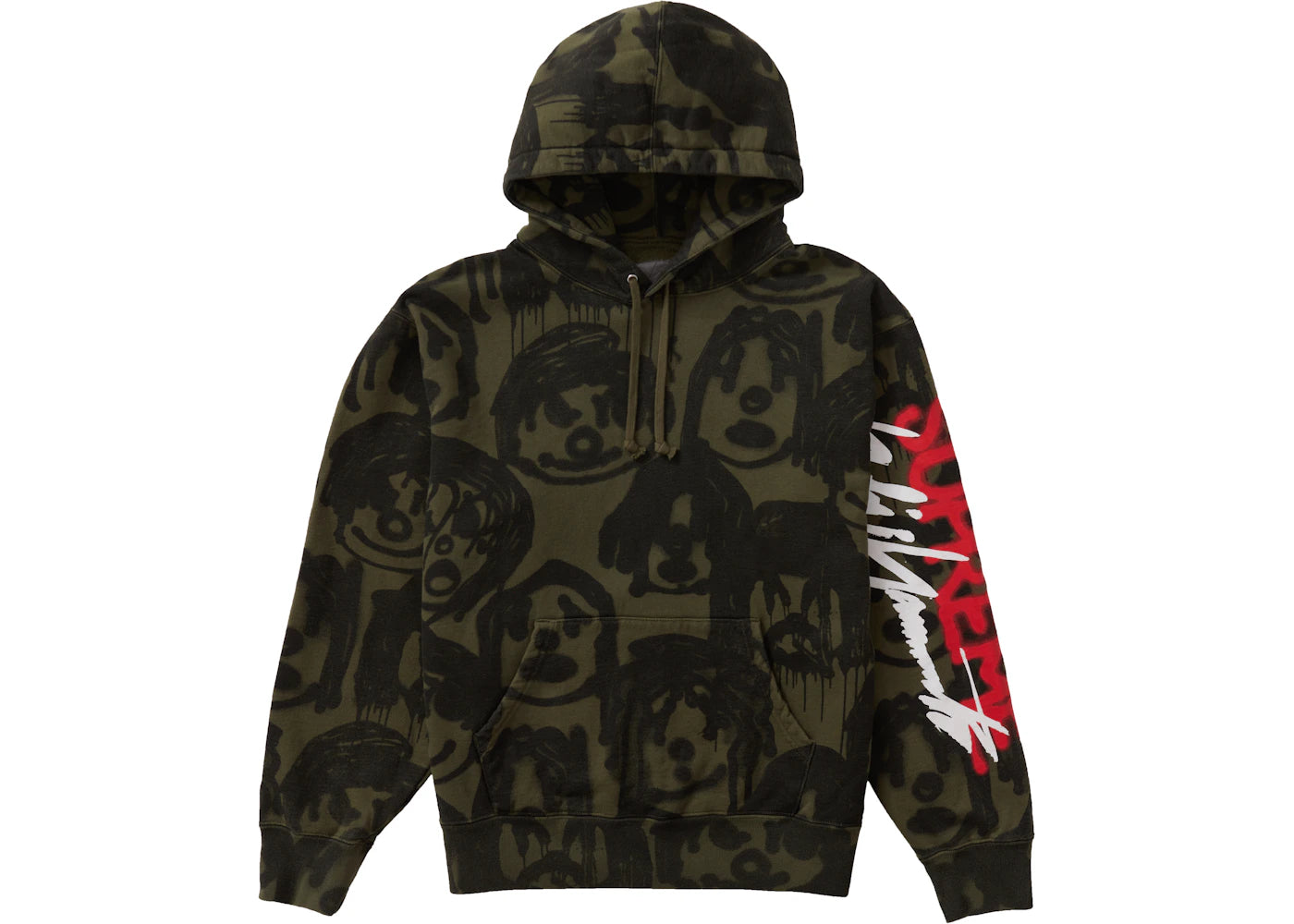 Supreme Yohji Yamamoto Hooded Sweatshirt Olive