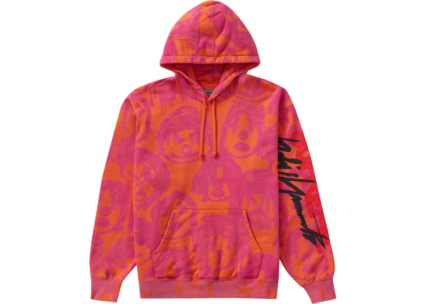 Supreme Yohji Yamamoto Hooded Sweatshirt Orange