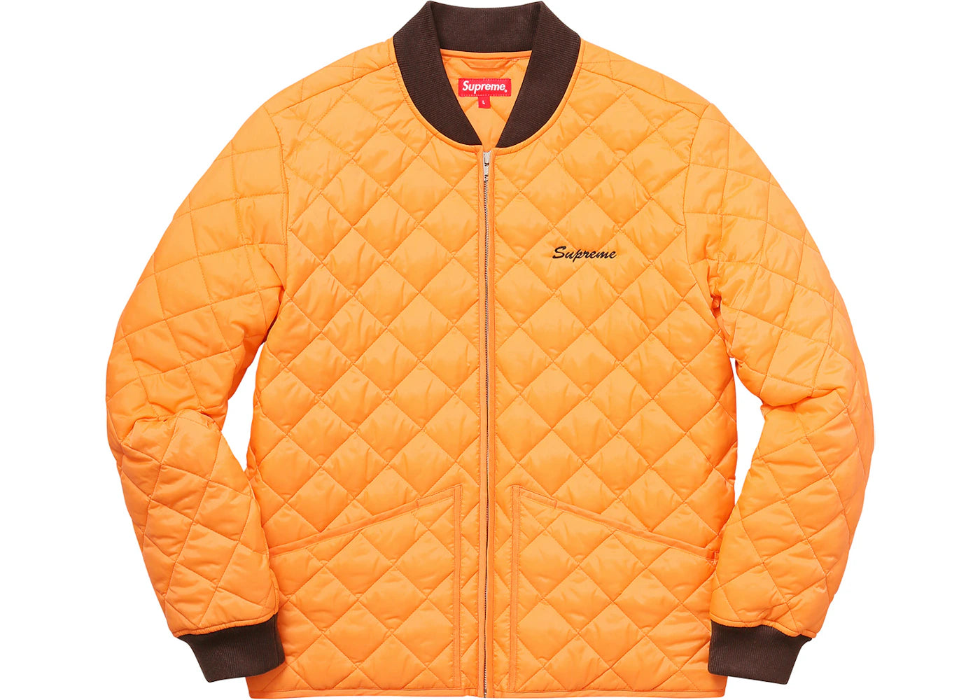 Supreme Zapata Quilted Work Jacket Peach