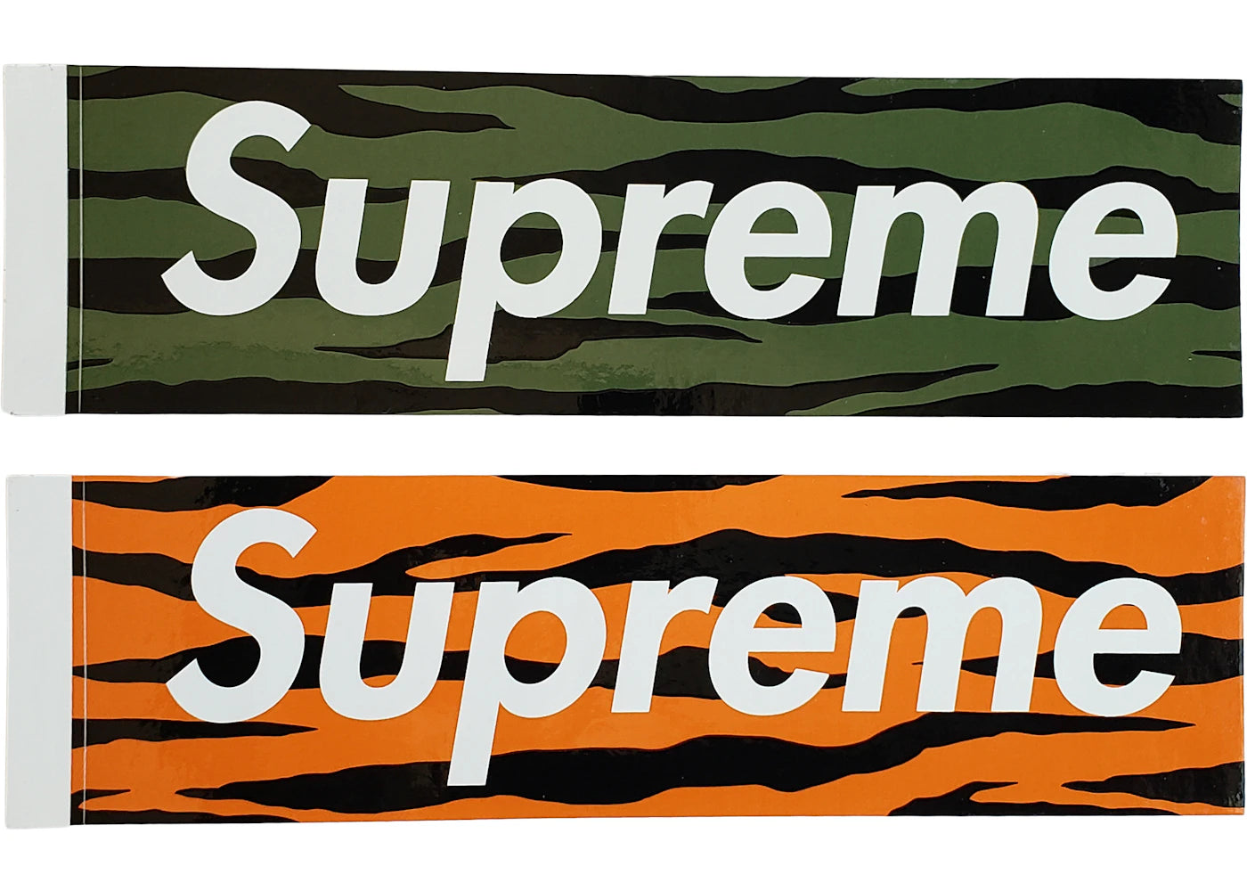 Supreme Zebra Box Logo Sticker Set