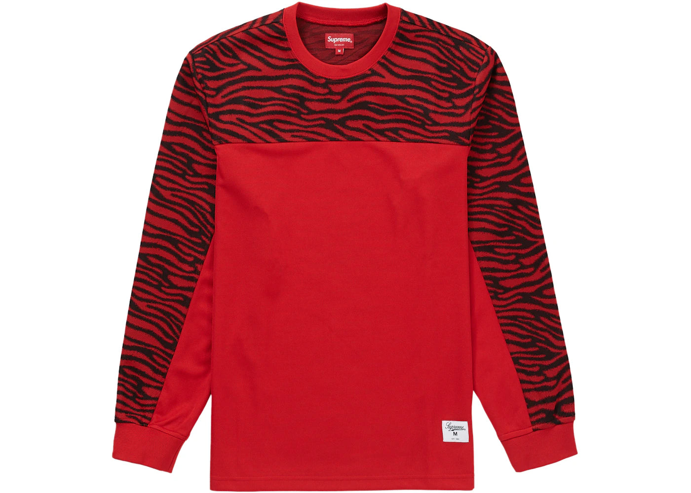 Supreme Zebra L/S Top Red